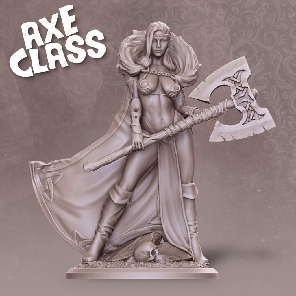 Axe Class: The Teacher - Nomad Sculpts - 28mm / 32mm / 36mm / 75mm