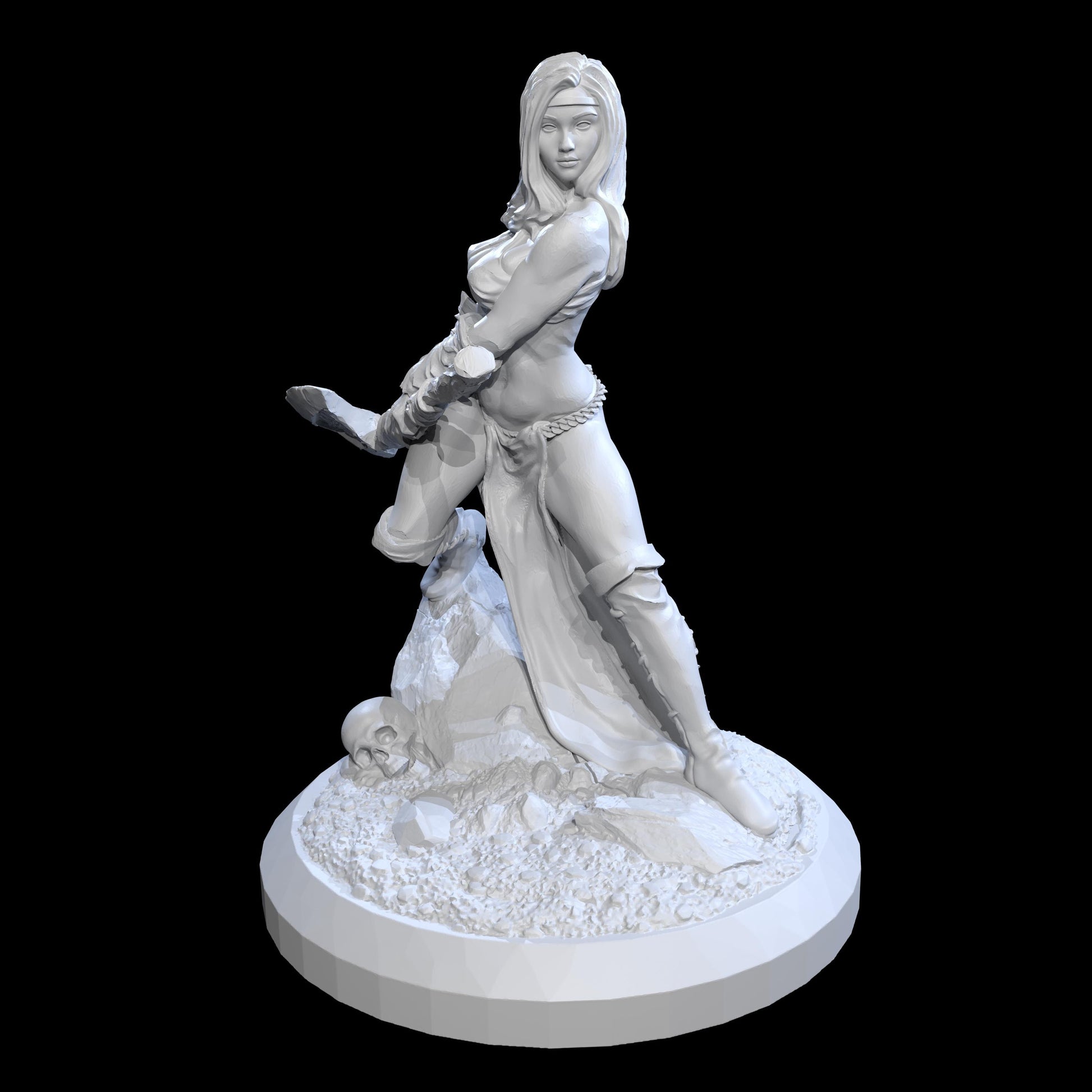 Axe Class: The Disciple - Nomad Sculpts - 28mm / 32mm / 36mm / 75mm