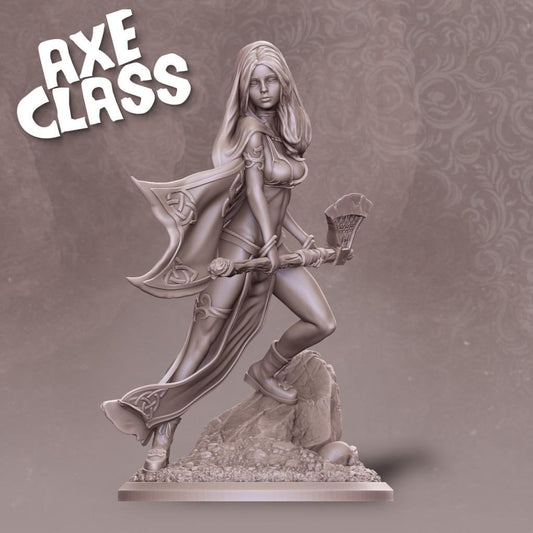 Axe Class: The Noble Student - Nomad Sculpts - 28mm / 32mm / 36mm / 75mm