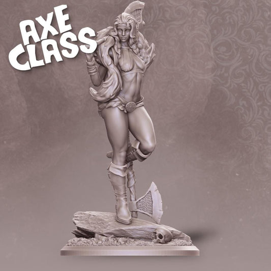 Axe Class: The Apprentice - Nomad Sculpts - 28mm / 32mm / 36mm / 75mm