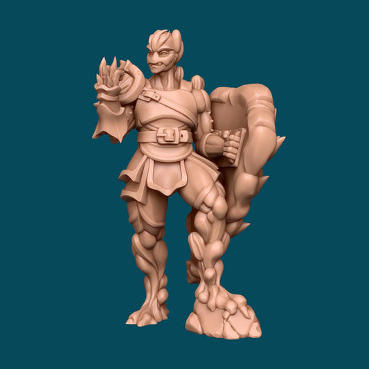 Keshy, Cactus Leshy Miniature - Awkward Penguin’s Minis - 28mm / 32mm / 36mm