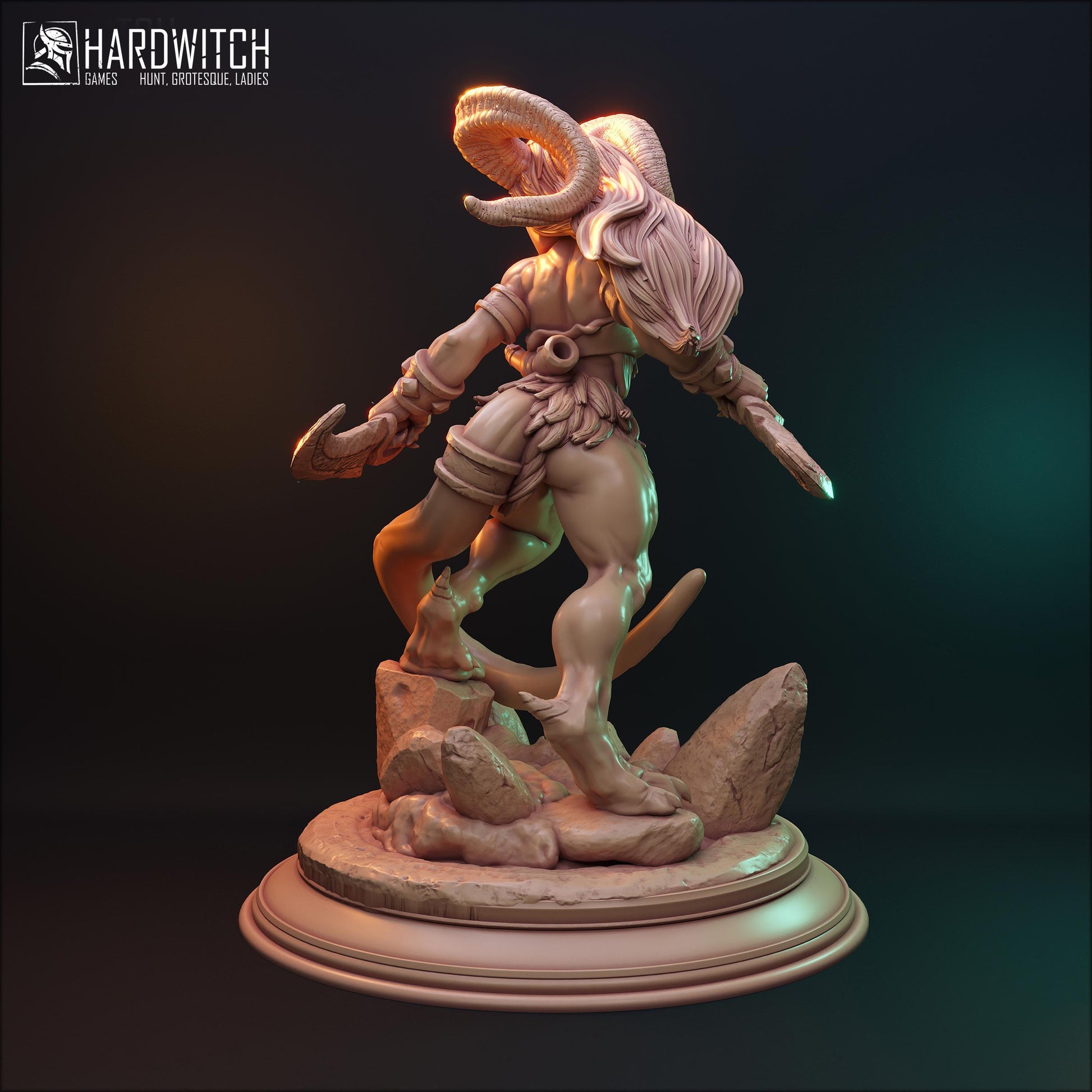 Silence Succubus (3 Variations including NSFW) - HardWitch Games - 28mm / 32mm / 36mm