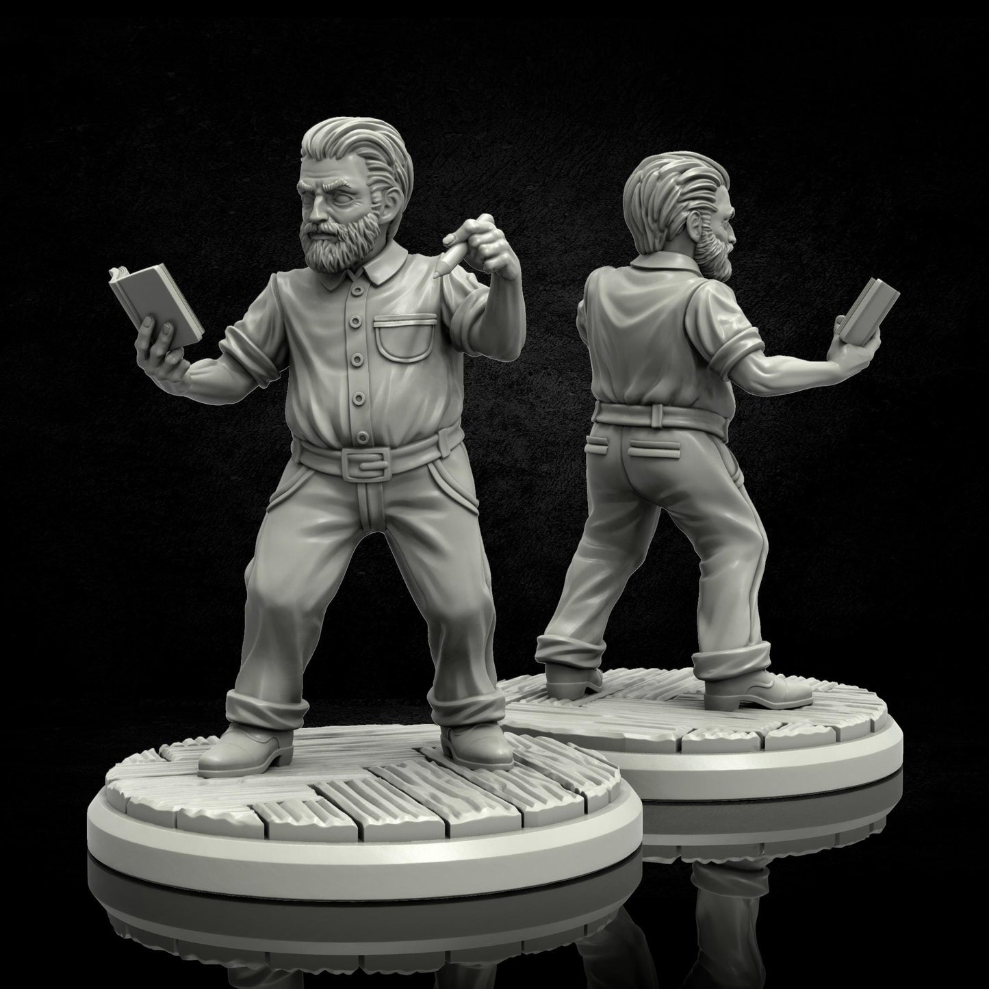 Unfathomable: Abyssal Character Miniatures Set - Adaevy Creations - 28mm / 32mm / 36mm