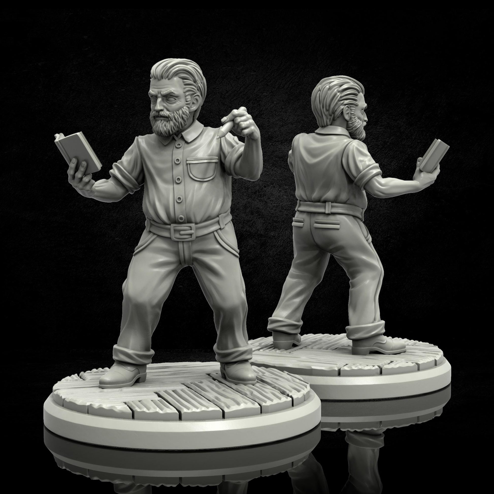 Unfathomable: Abyssal Character Miniatures Set - Adaevy Creations - 28mm / 32mm / 36mm