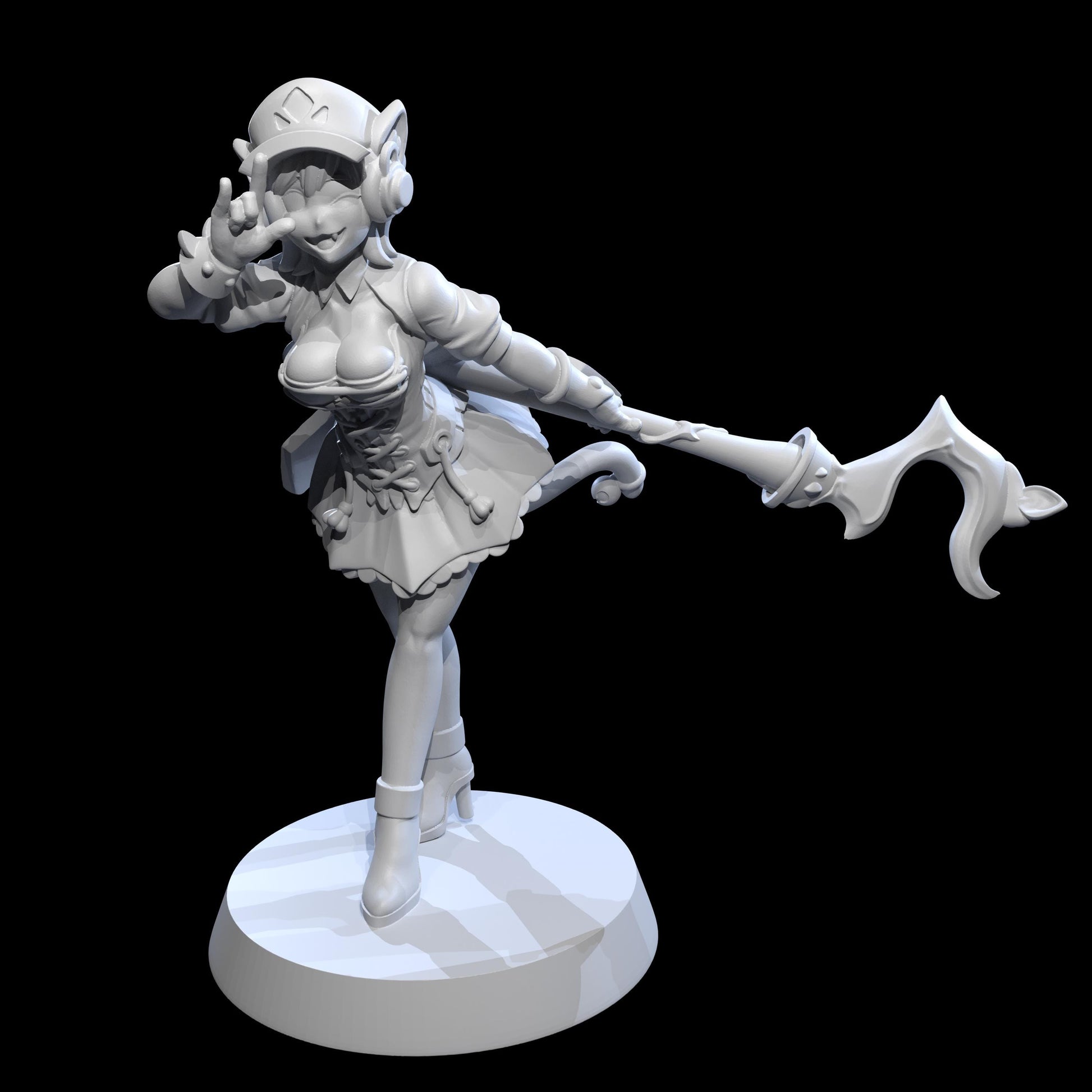 Spirit Leader Miniature (Standard & Beach Variations) - Juancho's Minis - 28mm / 32mm / 36mm / 75mm