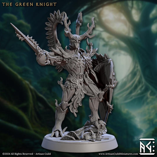 The Green Knight Miniature - Artisan Guild - 28mm / 32mm / 36mm