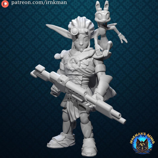 Precursor Pals Miniature - Irnkman's Minis - 28mm / 32mm / 36mm