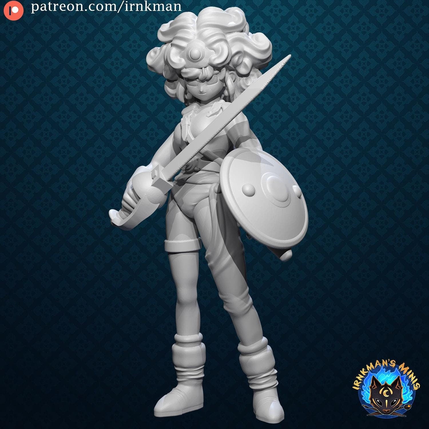 Sofia Miniature - Irnkman's Minis - 28mm / 32mm / 36mm