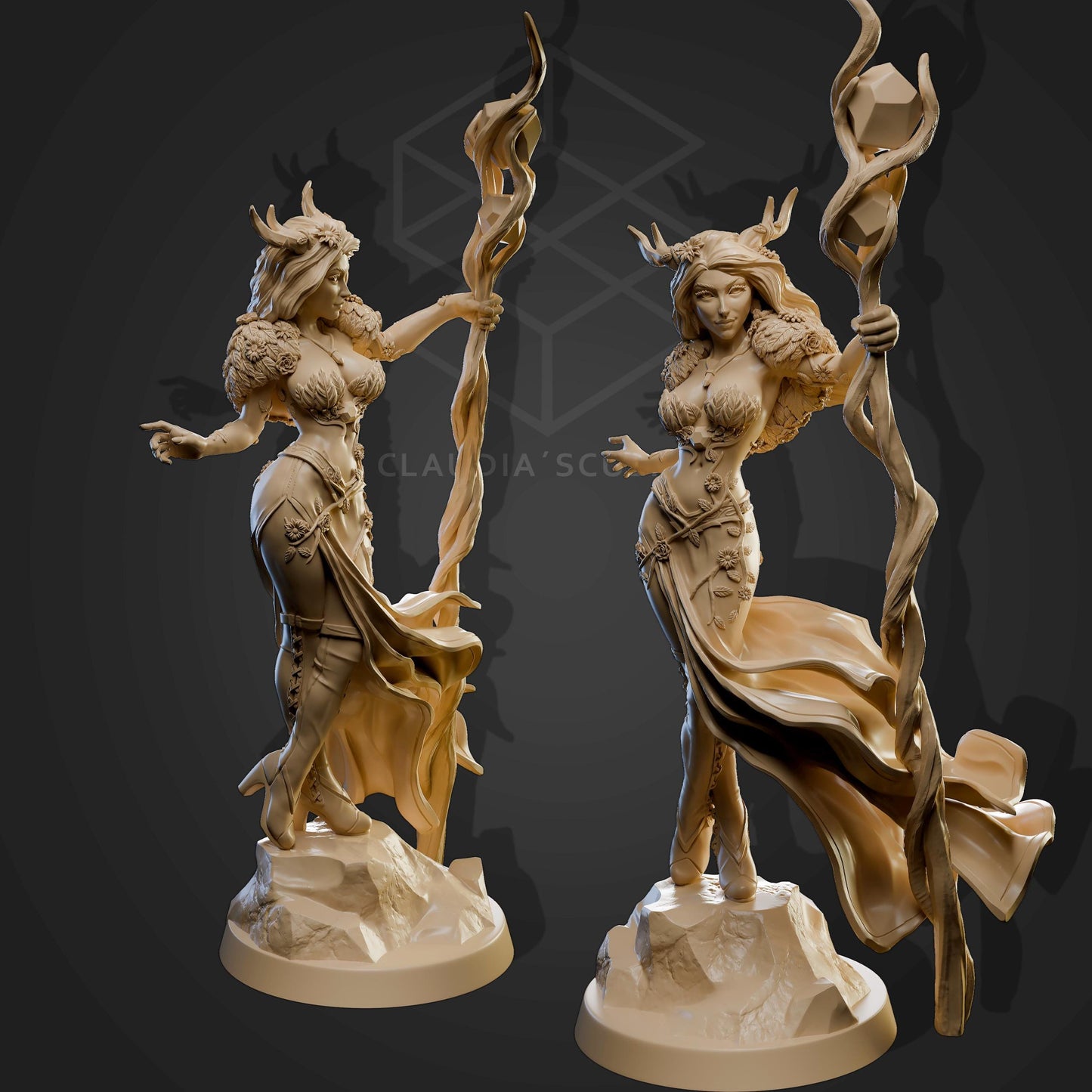 Guardians of the Sacred Forest (6 Variations) - Claudia's Gallery - 28mm / 32mm / 36mm / 75mm