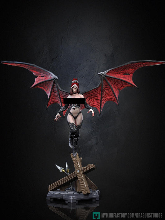 Succubus Miniature - DraGun Studios - 80mm / 155mm
