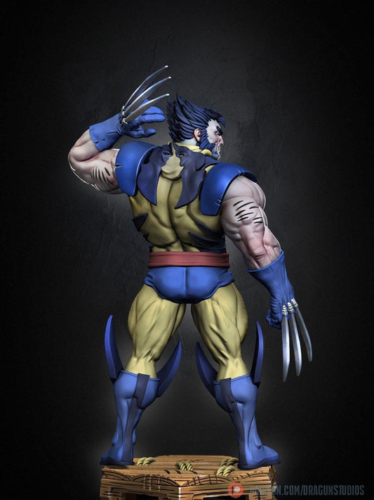 Berkserker Badger Miniature (2 Variations) - DraGun Studios - 28mm / 32mm / 36mm / 75mm