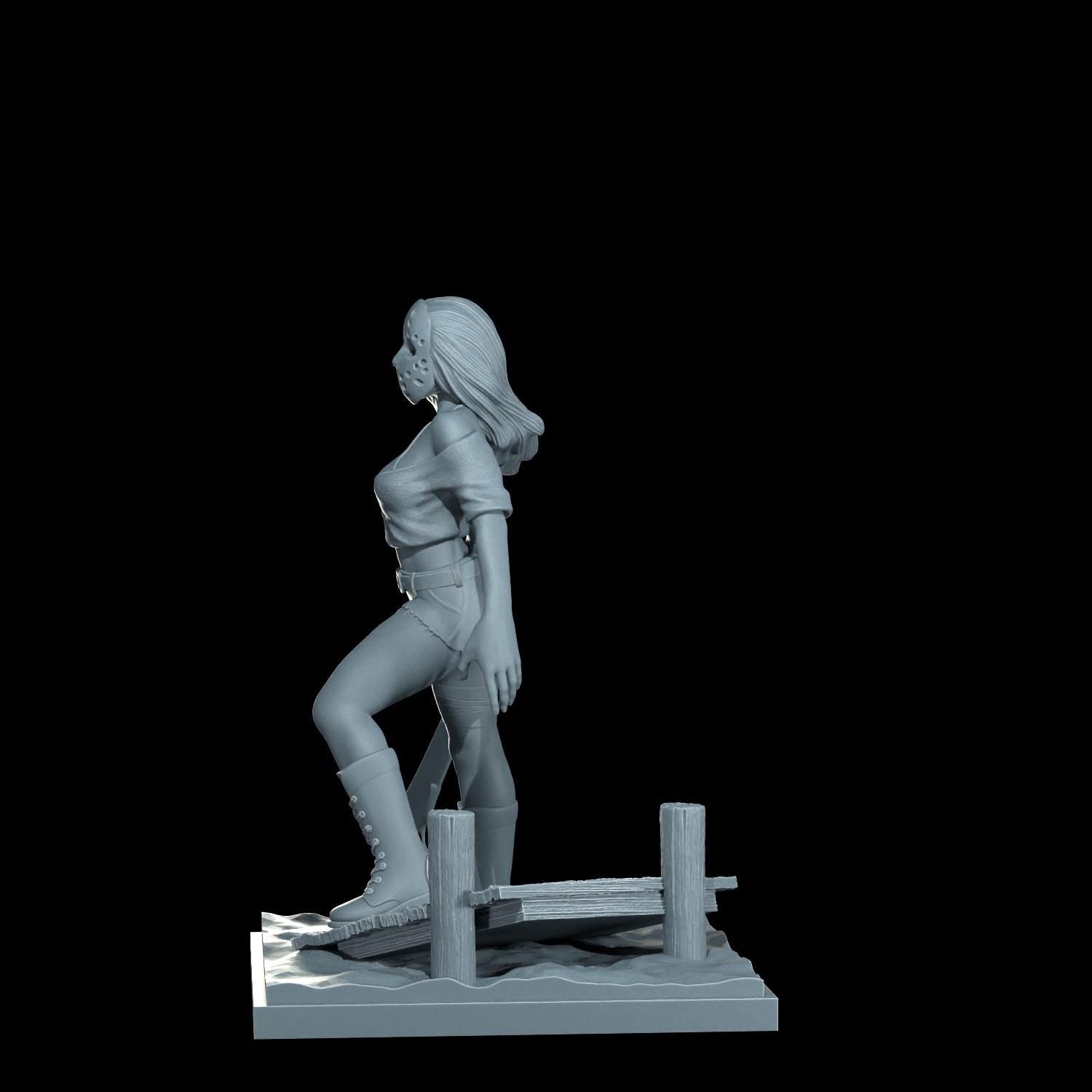 Summertime Slasher Miniature (Standard & NSFW Variations) - Cosmondo - 28mm / 32mm / 36mm / 75mm / 120mm