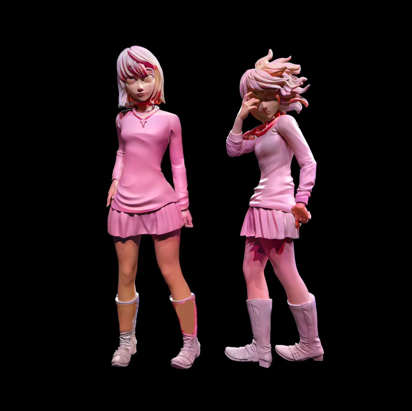 Moon Princess Miniature (Standard & Berserk Variations) - Skullpt Minis - 28mm / 32mm / 36mm / 75mm