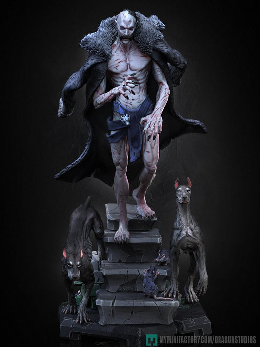 Count Orlok Miniature - DraGun Studios - 70mm / 123mm