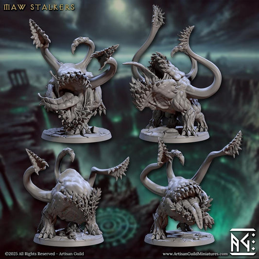 Maw Stalker Miniature (4 Variations) - Artisan Guild - 28mm / 32mm / 36mm