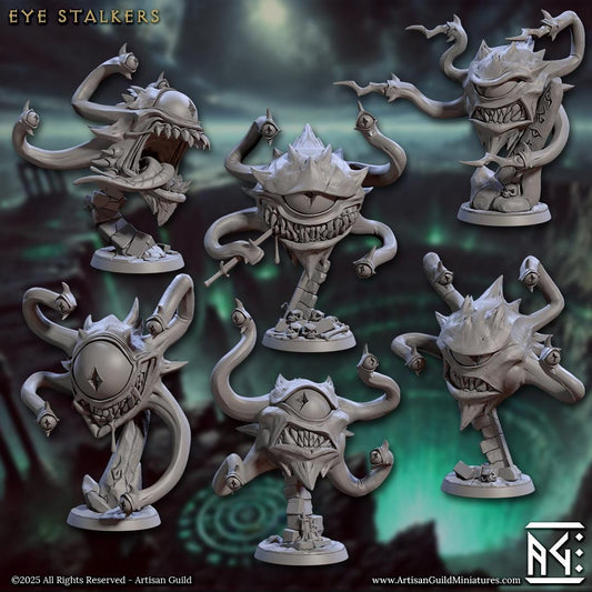 Eye Stalker Miniature (4 Variations) - Artisan Guild - 28mm / 32mm / 36mm
