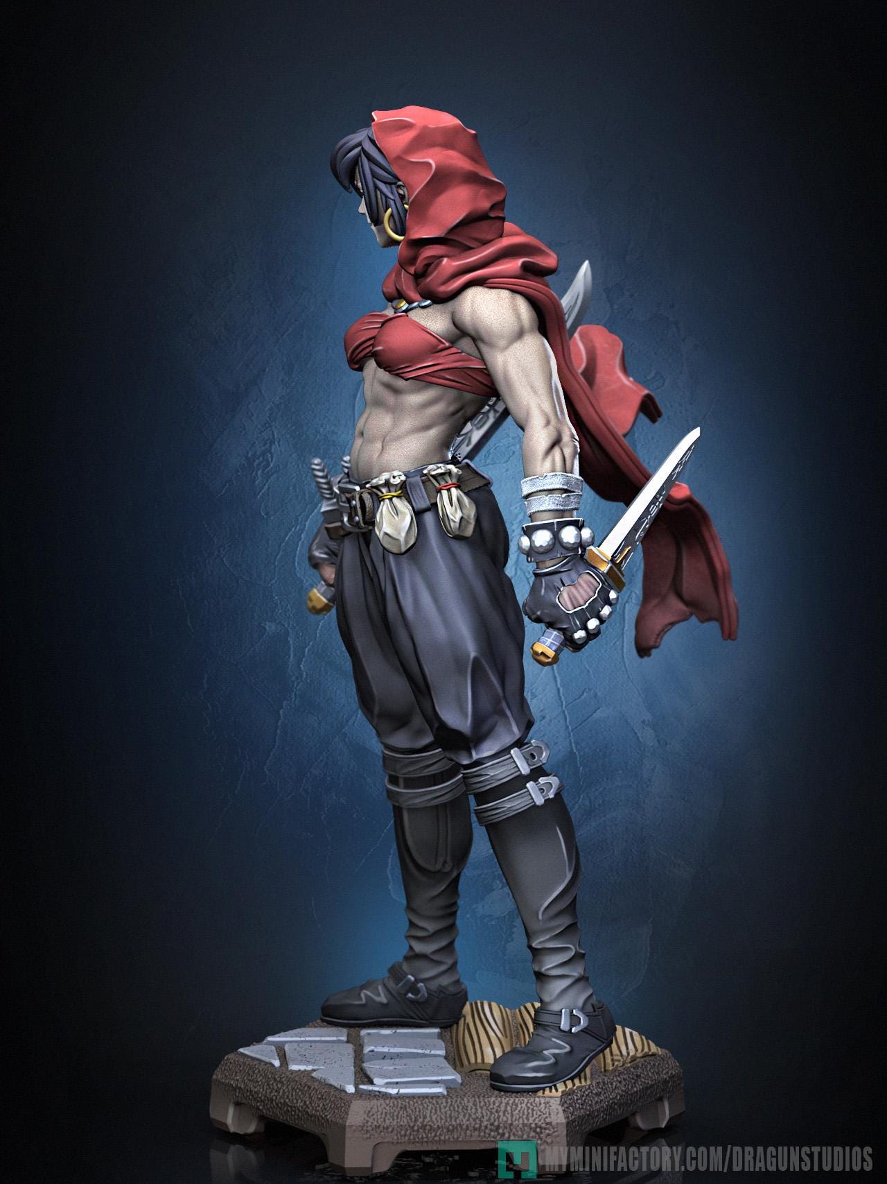 Moriah Miniature - DraGun Studios - 28mm / 32mm / 36mm / 75mm