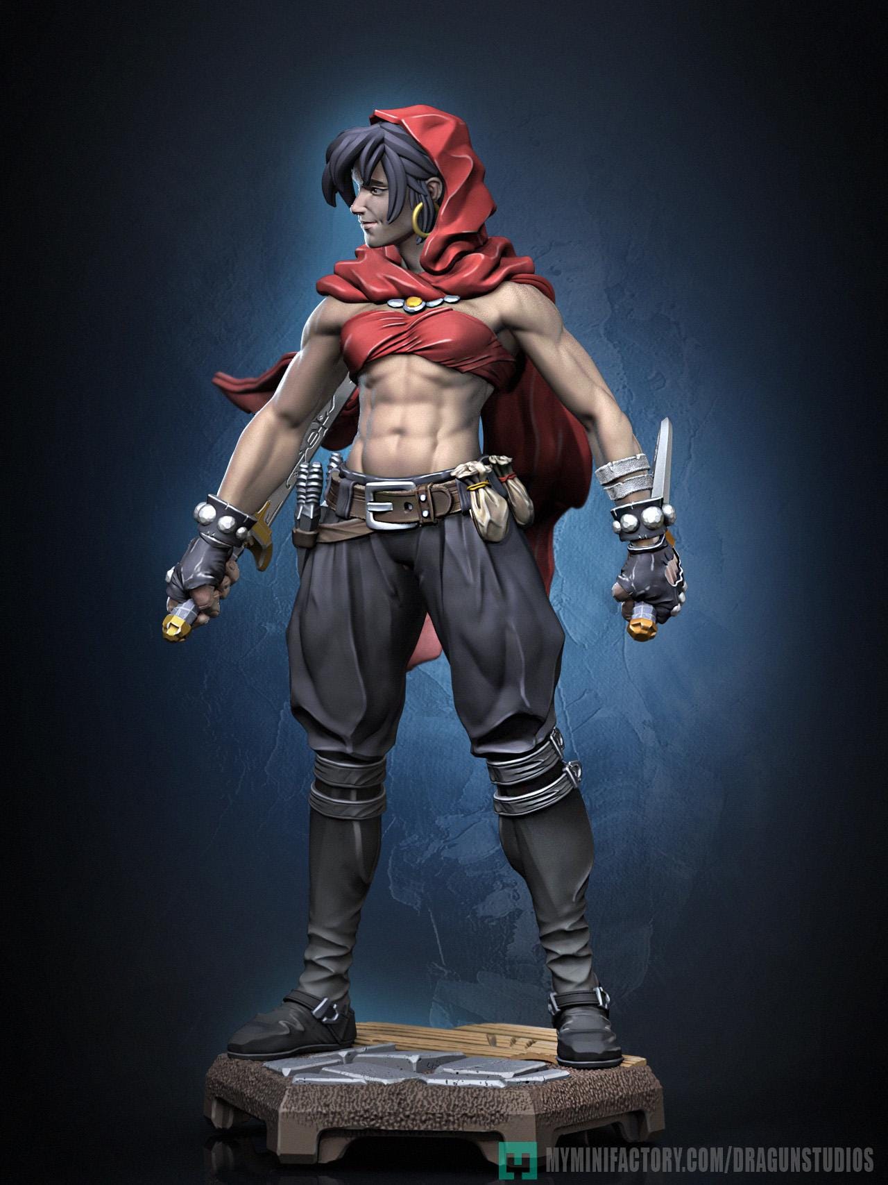 Moriah Miniature - DraGun Studios - 28mm / 32mm / 36mm / 75mm