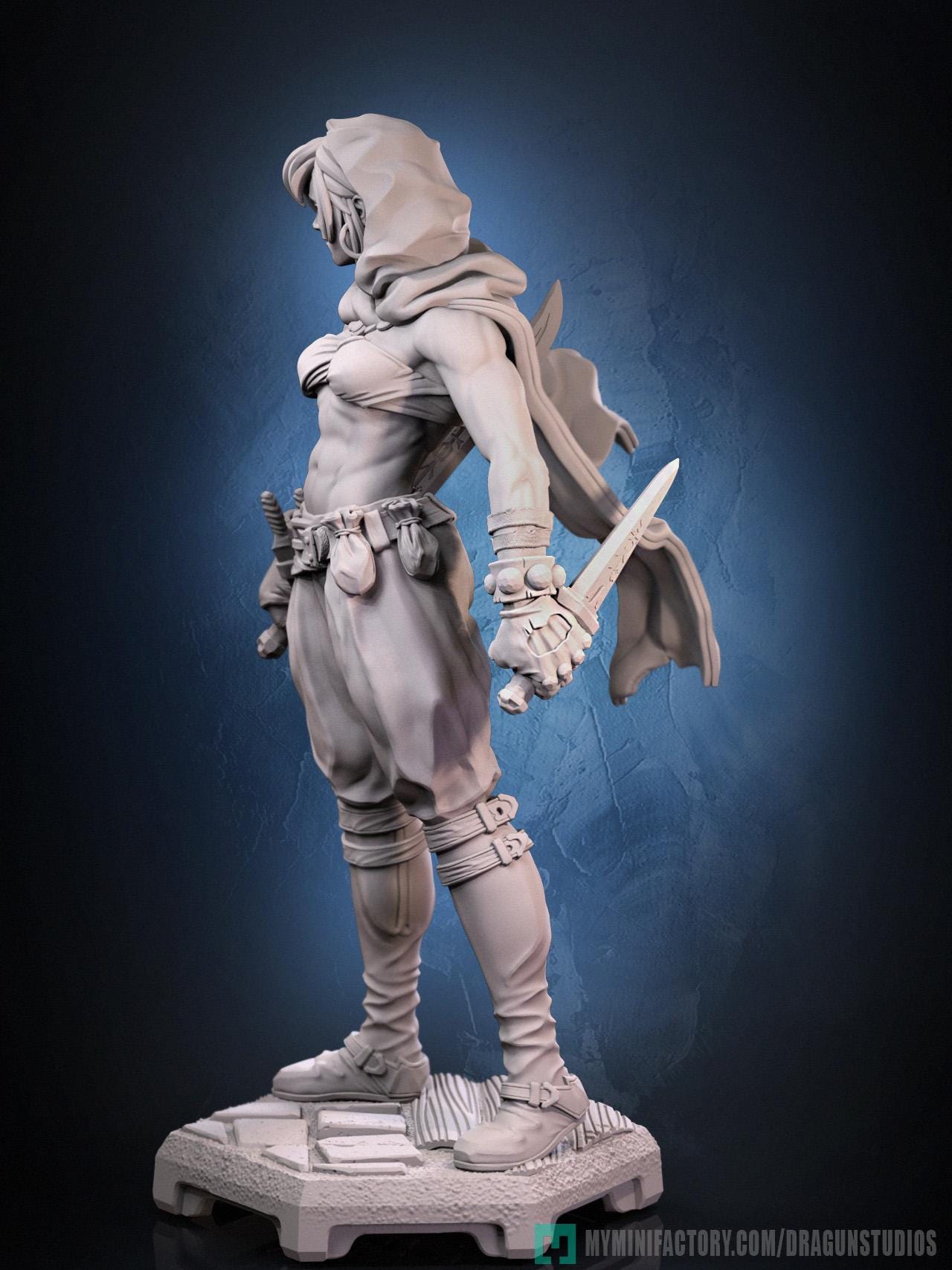 Moriah Miniature - DraGun Studios - 28mm / 32mm / 36mm / 75mm