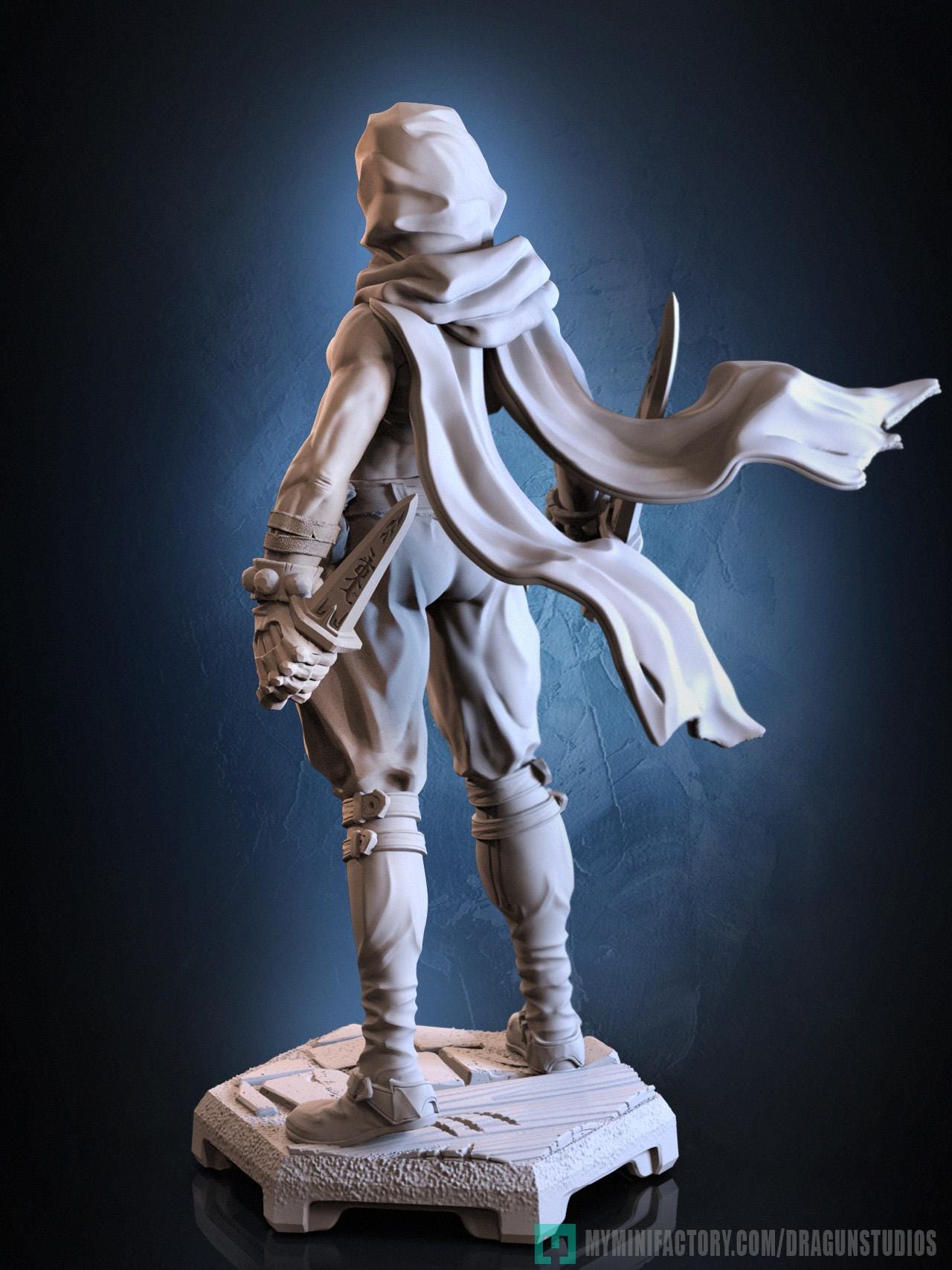 Moriah Miniature - DraGun Studios - 28mm / 32mm / 36mm / 75mm