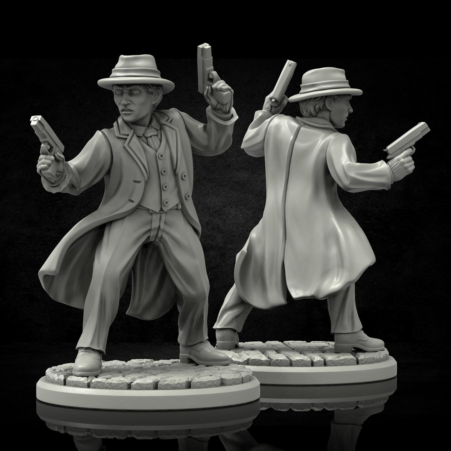 Bounty Hunter Miniature - Adaevy Creations - 28mm / 32mm / 36mm