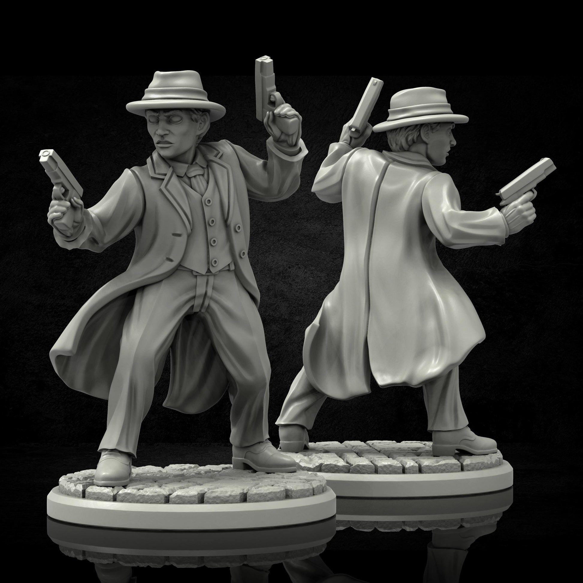 Bounty Hunter Miniature - Adaevy Creations - 28mm / 32mm / 36mm