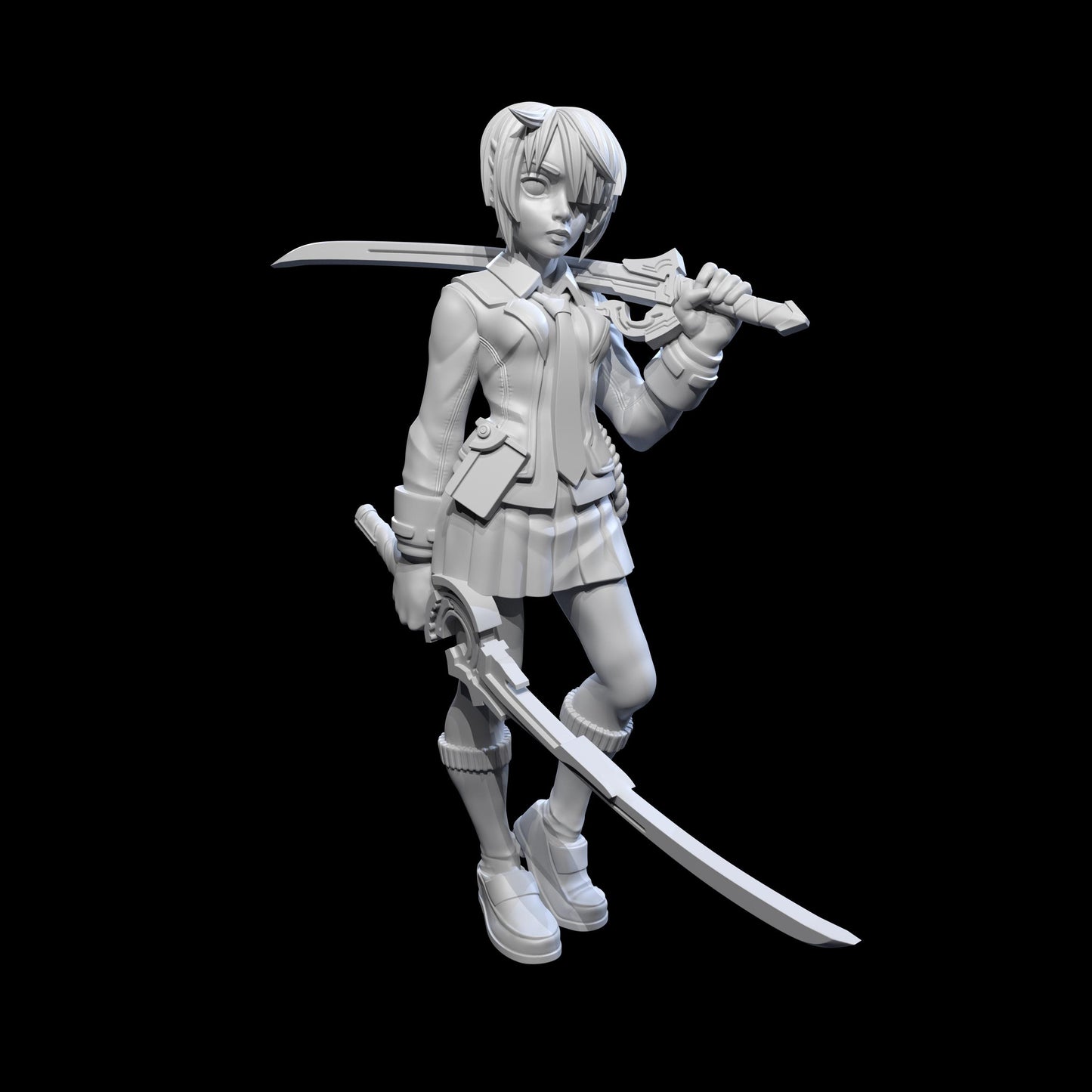 Kayamori Miniature (Standard & Summer Variations) - Ethan Savage Studios - 28mm / 32mm / 36mm / 75mm