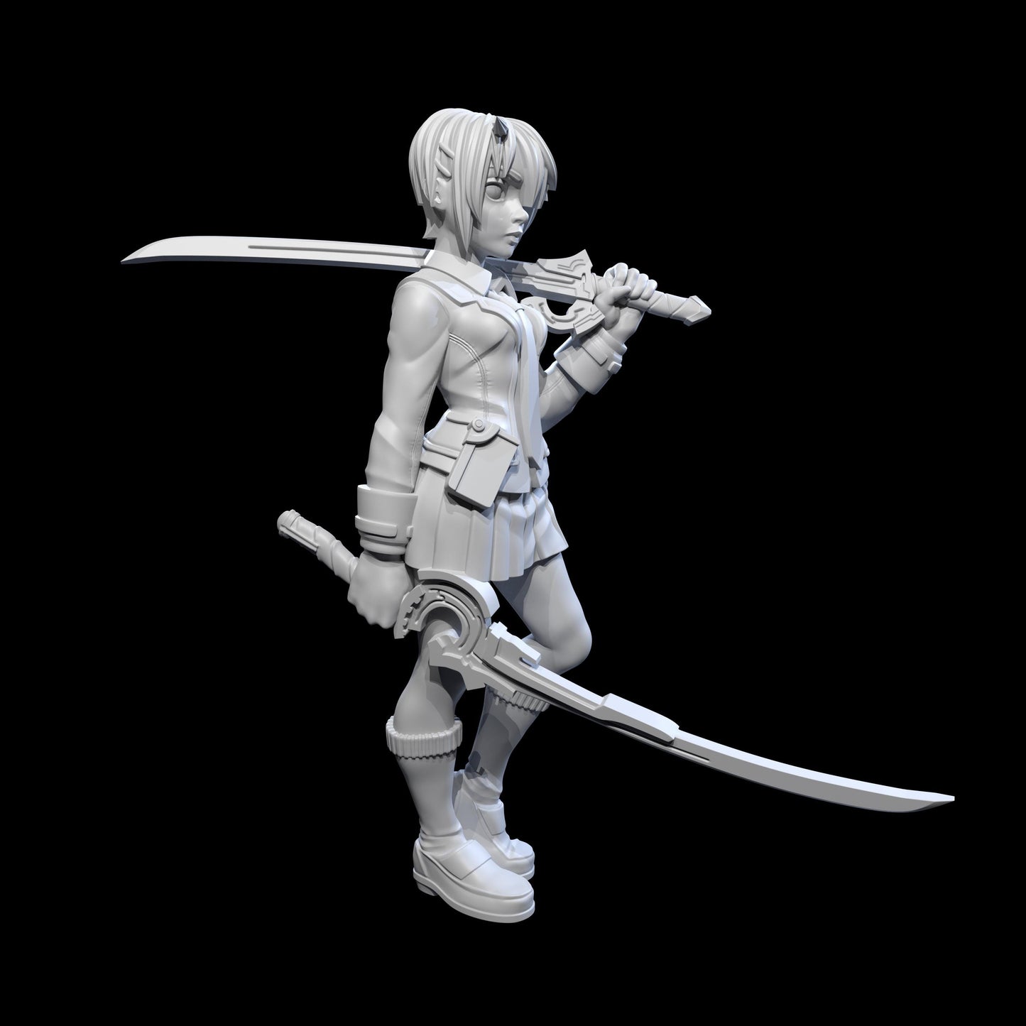 Kayamori Miniature (Standard & Summer Variations) - Ethan Savage Studios - 28mm / 32mm / 36mm / 75mm