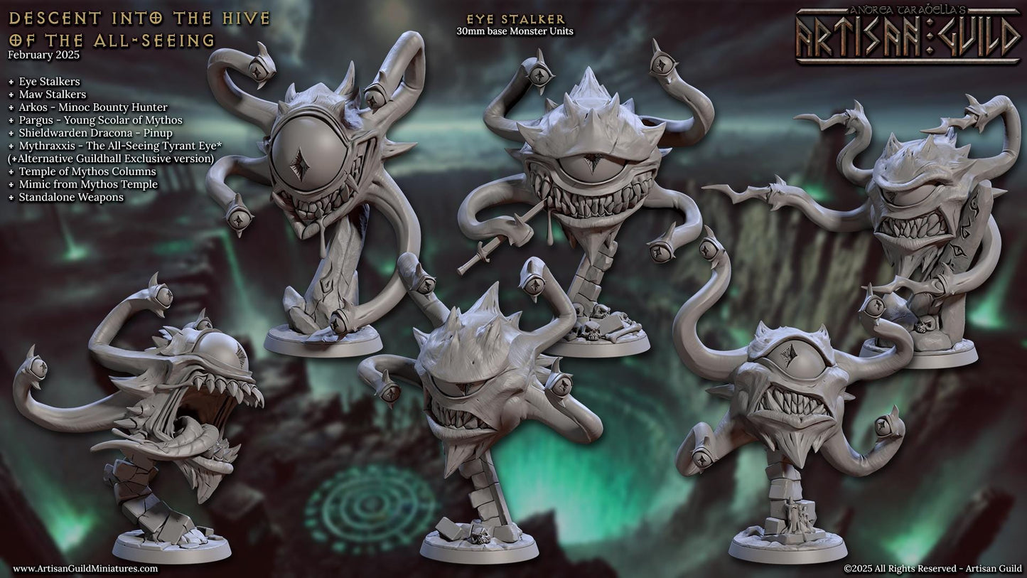 Eye Stalker Miniature (4 Variations) - Artisan Guild - 28mm / 32mm / 36mm