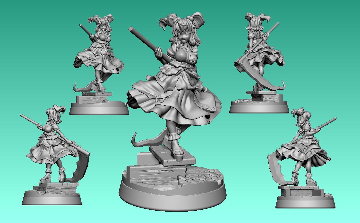 Spirits Carrier Miniature - LPOMC - 28mm / 32mm / 36mm / 75mm