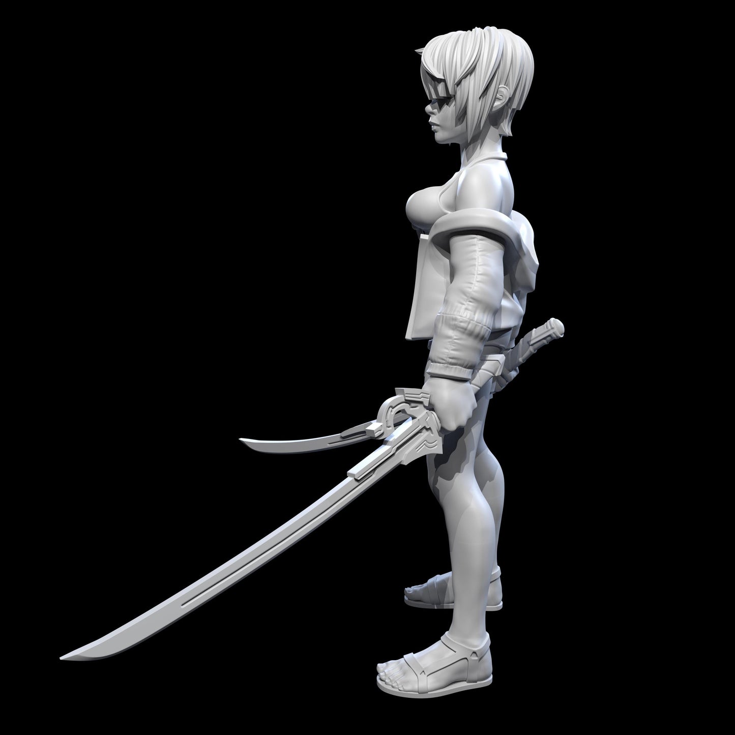 Kayamori Miniature (Standard & Summer Variations) - Ethan Savage Studios - 28mm / 32mm / 36mm / 75mm
