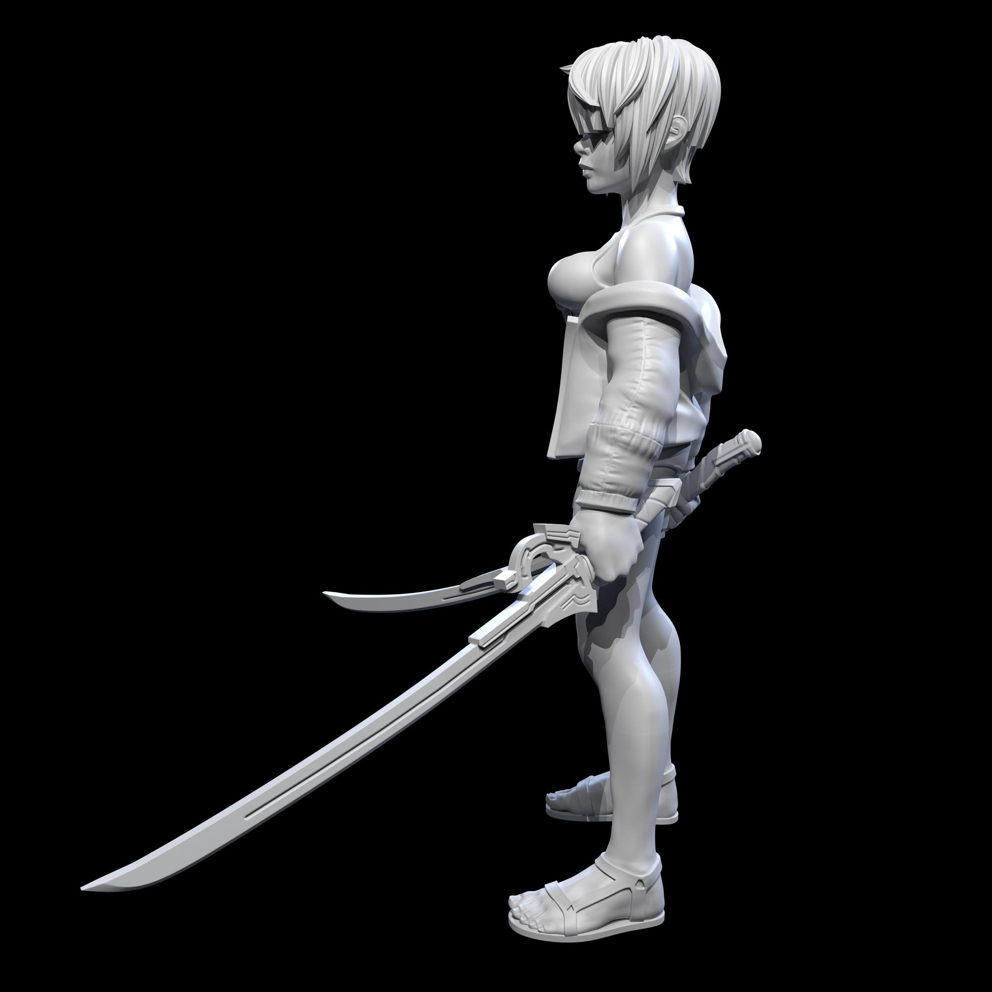 Kayamori Miniature (Standard & Summer Variations) - Ethan Savage Studios - 28mm / 32mm / 36mm / 75mm