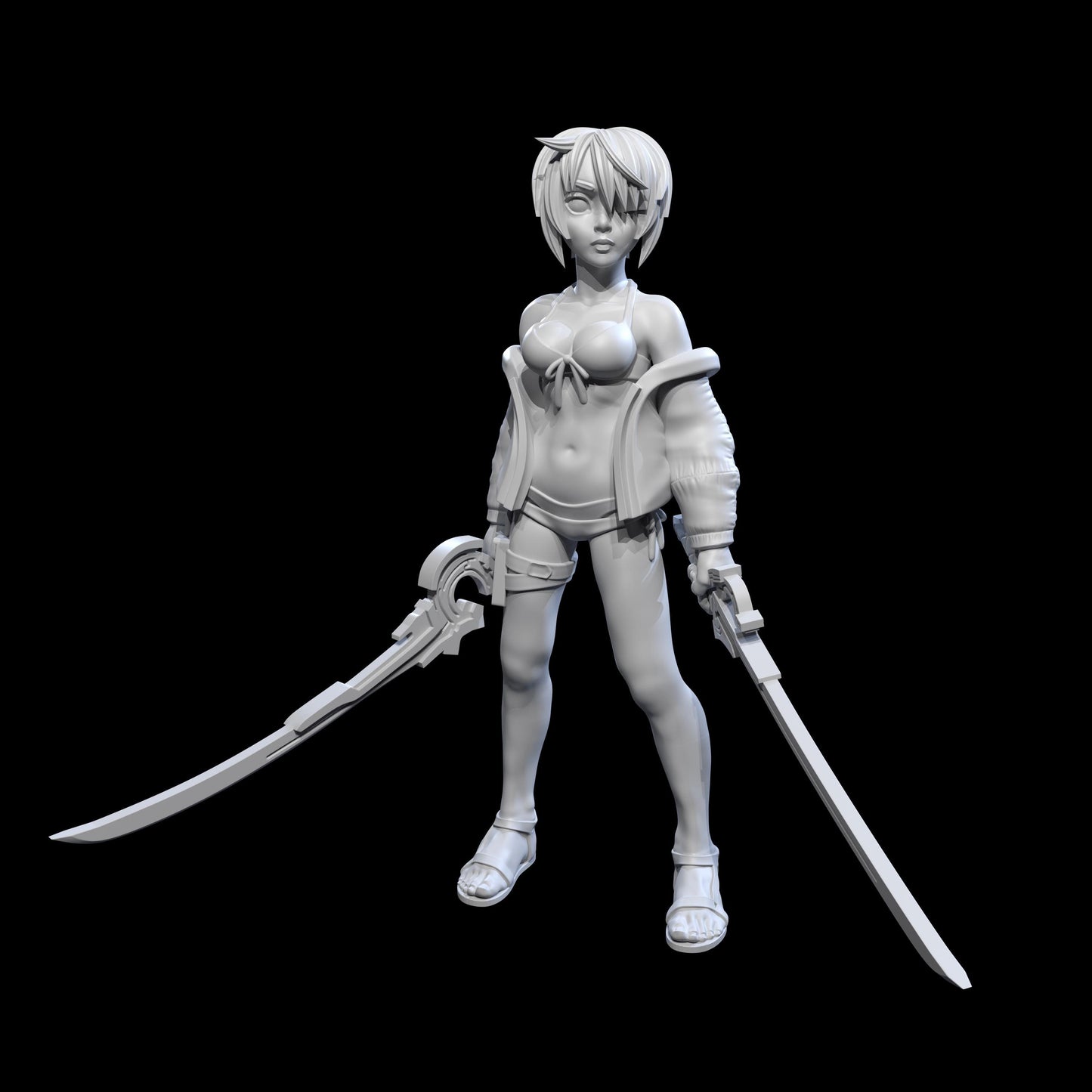 Kayamori Miniature (Standard & Summer Variations) - Ethan Savage Studios - 28mm / 32mm / 36mm / 75mm