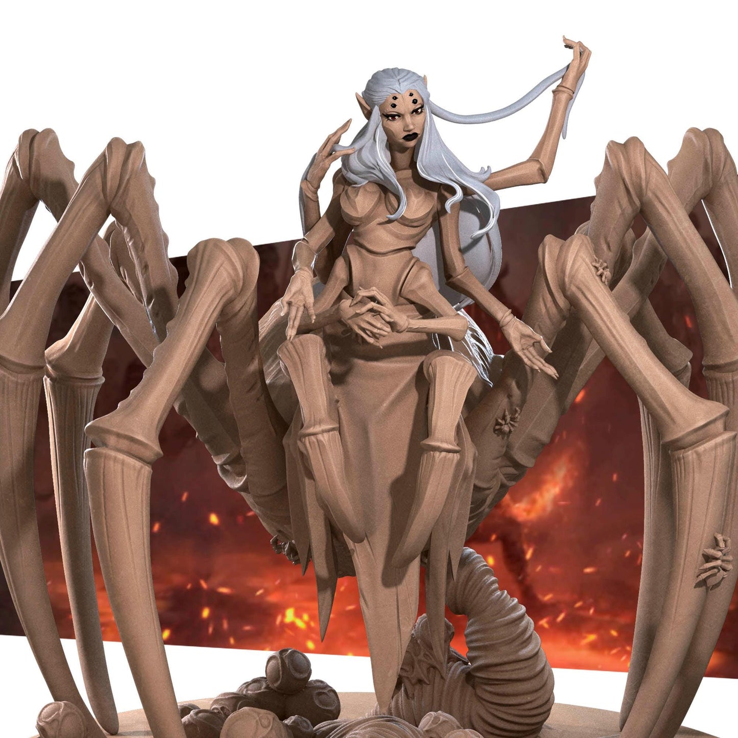 Lolth Miniature (Standard & Exotic Variations) - Bite the Bullet - 28mm / 32mm / 36mm