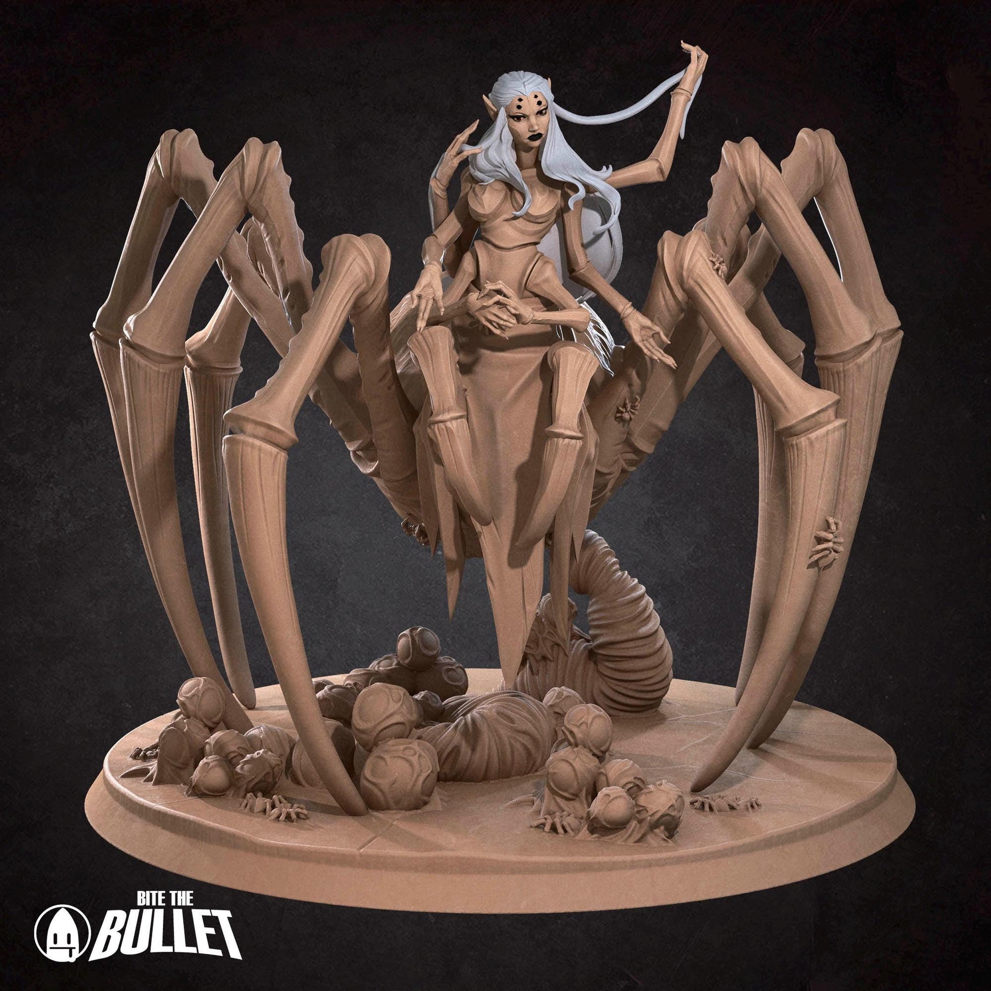 Lolth Miniature (Standard & Exotic Variations) - Bite the Bullet - 28mm / 32mm / 36mm