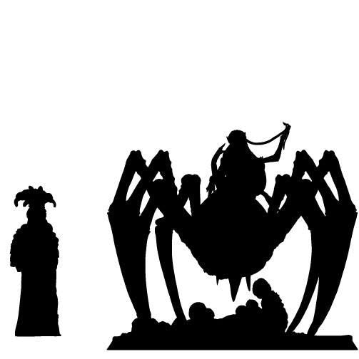 Lolth Miniature (Standard & Exotic Variations) - Bite the Bullet - 28mm / 32mm / 36mm