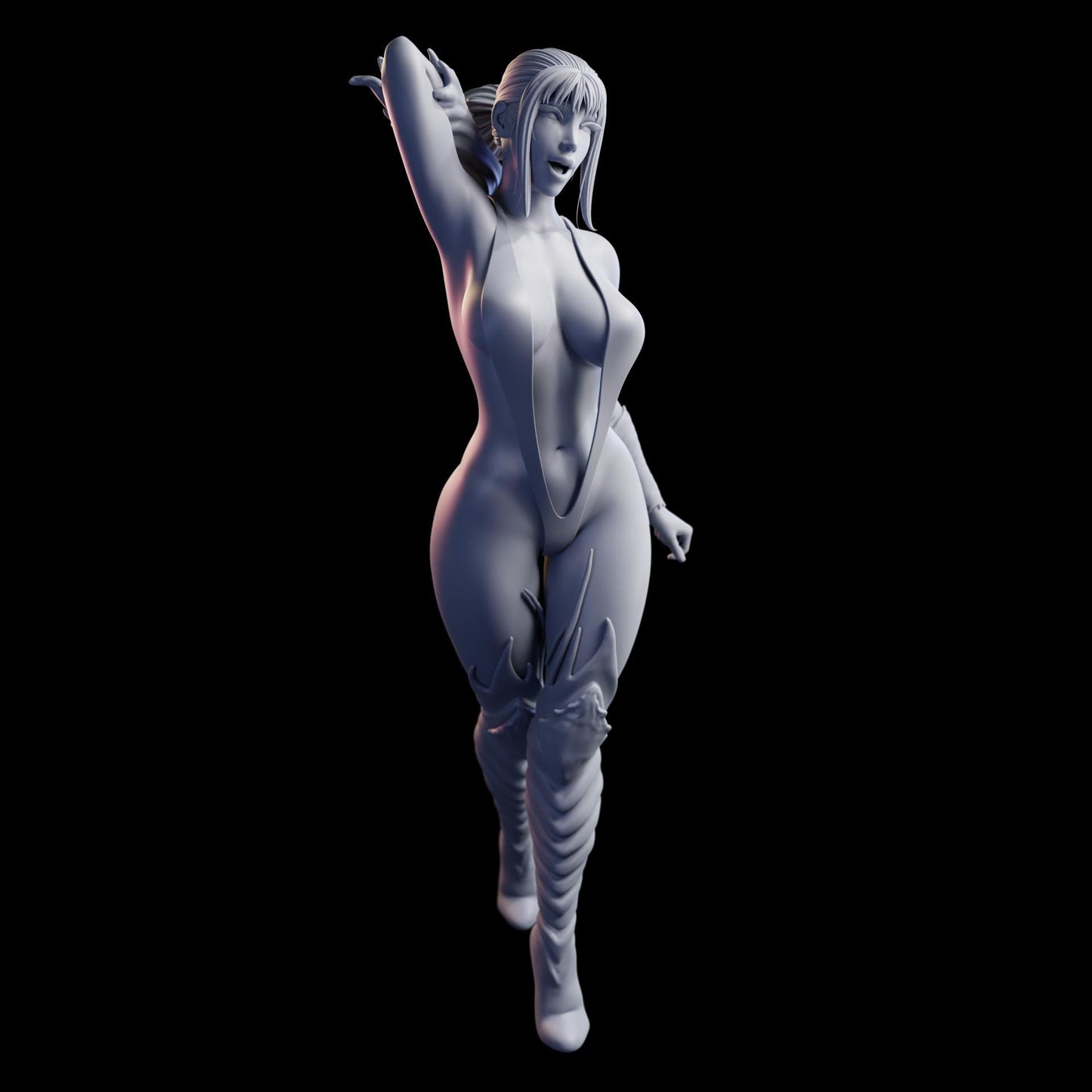 Witch of Desire Ember Miniature - 28mm / 32mm / 36mm / 75mm - Standard & NSFW Variations - QB Works