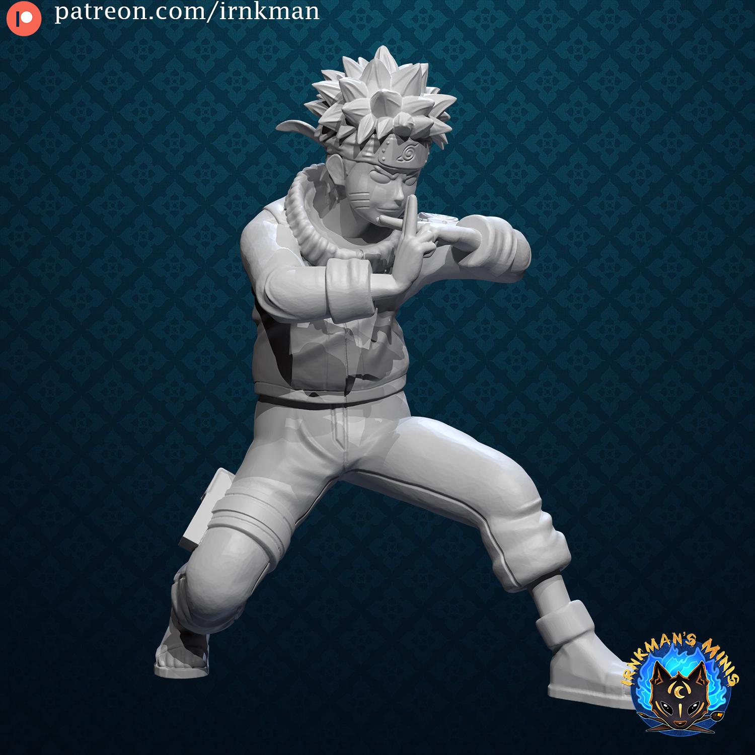Ninja Boy Miniature - Irnkman's Minis - 28mm / 32mm / 36mm