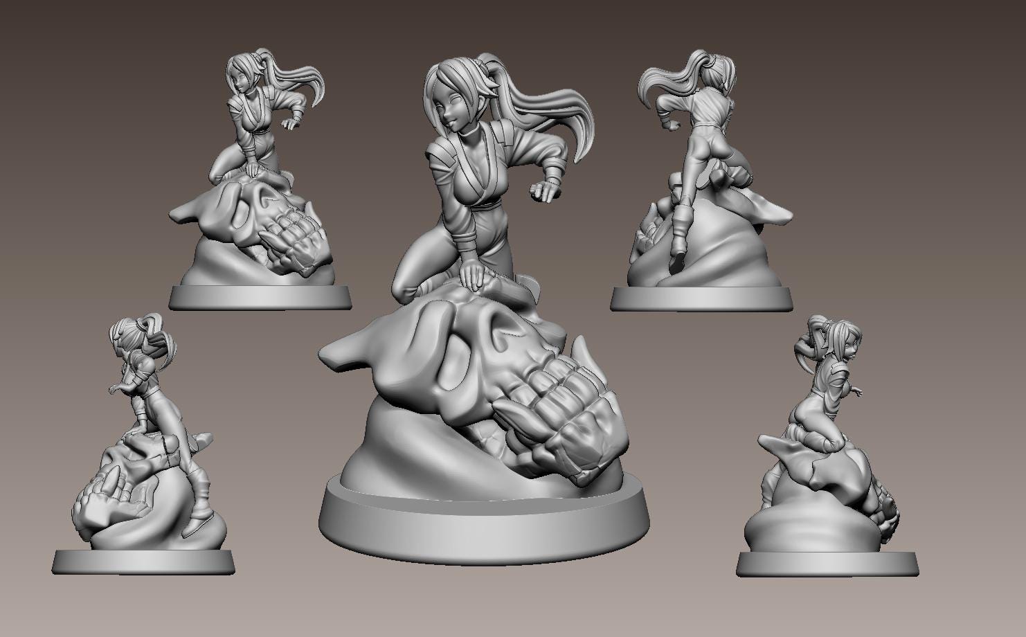 Black Phantom Miniature - LPOMC - 28mm / 32mm / 36mm / 75mm