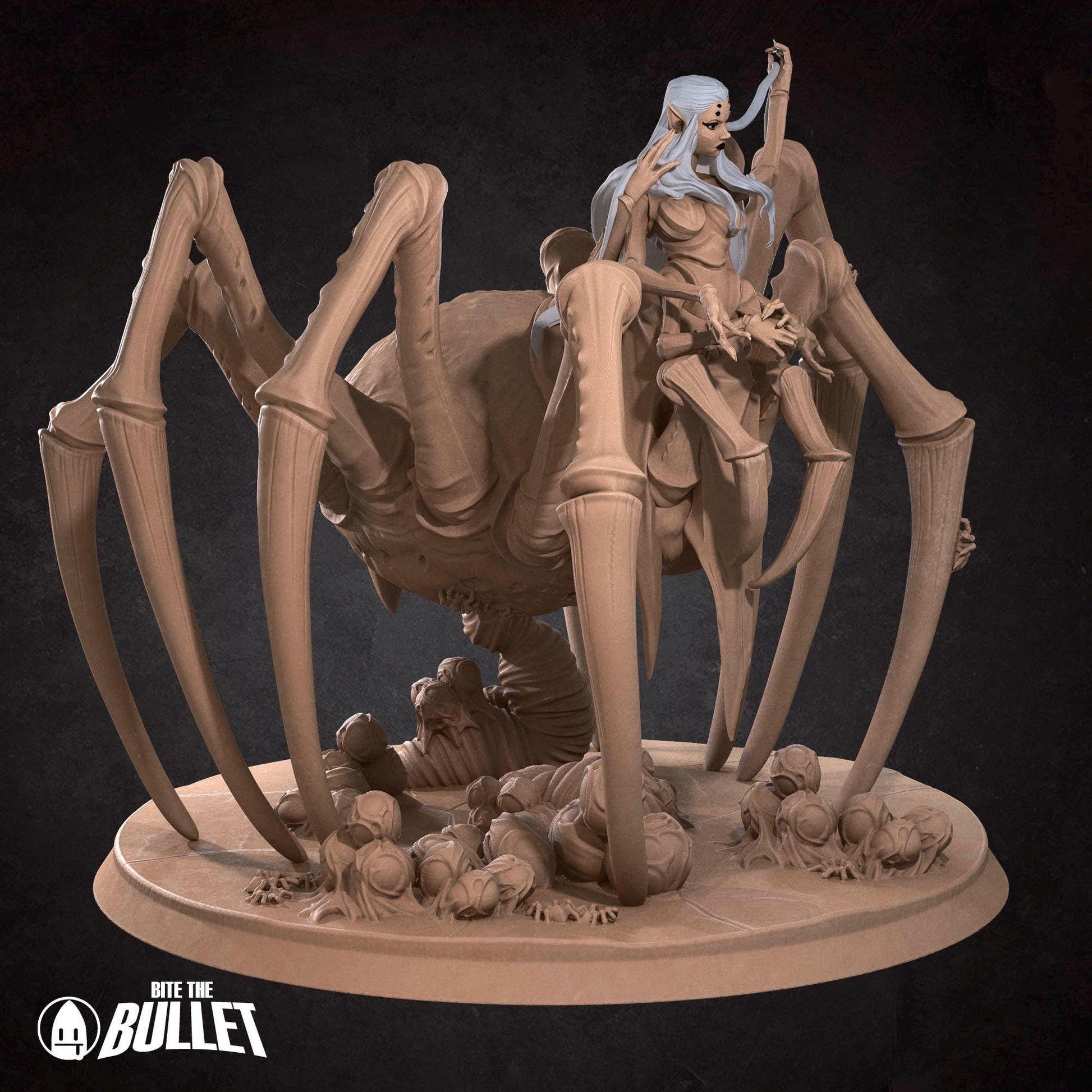 Lolth Miniature (Standard & Exotic Variations) - Bite the Bullet - 28mm / 32mm / 36mm