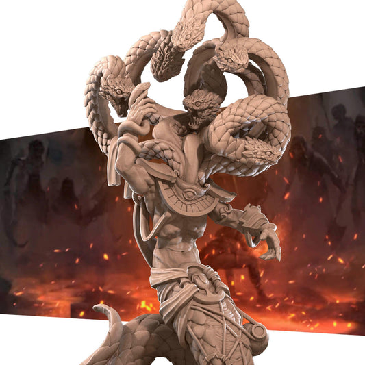 Yuan-ti Anathema Miniature - Bite the Bullet - 28mm / 32mm / 36mm