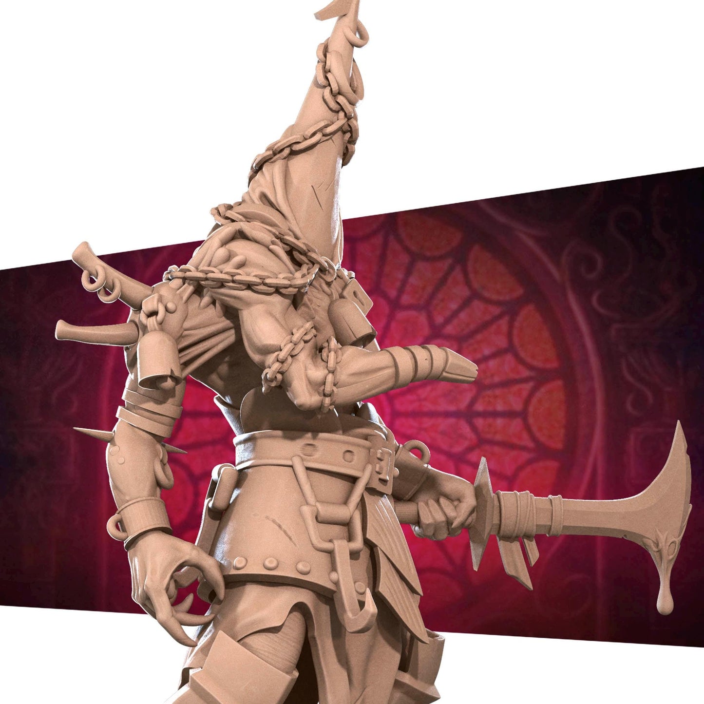 Vampire Abomination Miniature - 28mm / 32mm / 36mm - Bite the Bullet - Resin Printed Figure for D&D, TTRPGs, and Board Games