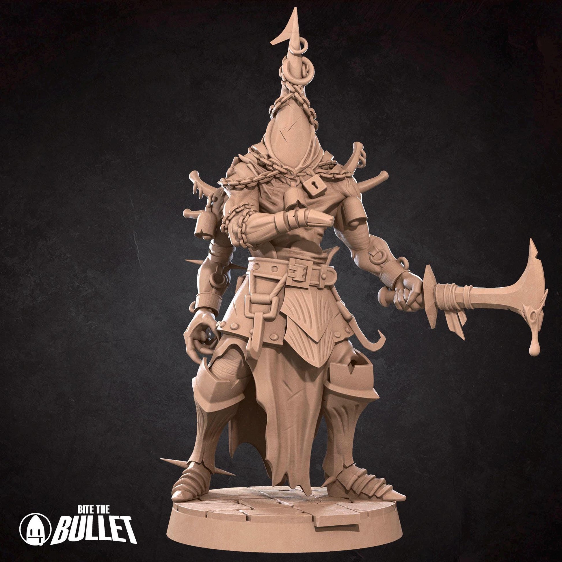Vampire Abomination Miniature - 28mm / 32mm / 36mm - Bite the Bullet - Resin Printed Figure for D&D, TTRPGs, and Board Games