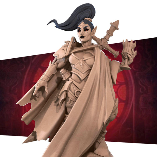 Vampire Hunter Miniature - 28mm / 32mm / 36mm - Bite the Bullet - Resin Printed Figure for D&D, TTRPGs, and Board Games