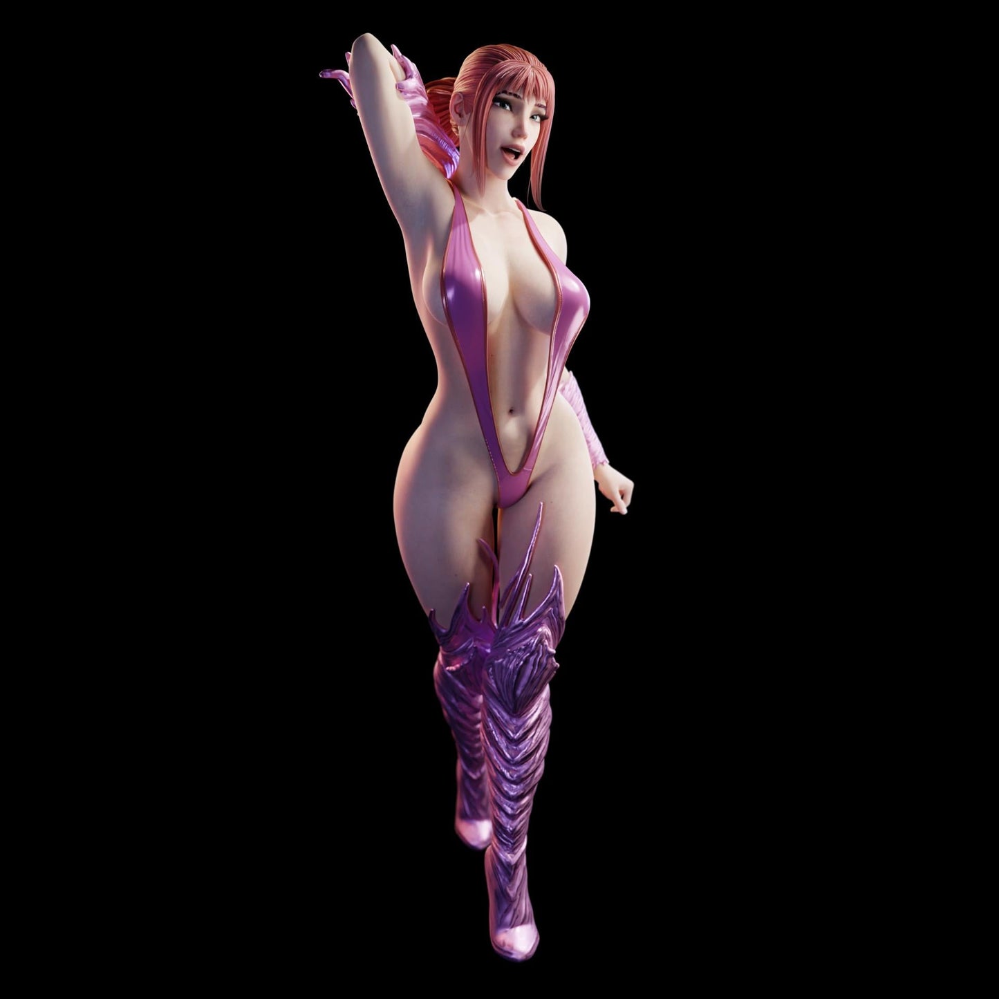 Witch of Desire Ember Miniature - 28mm / 32mm / 36mm / 75mm - Standard & NSFW Variations - QB Works