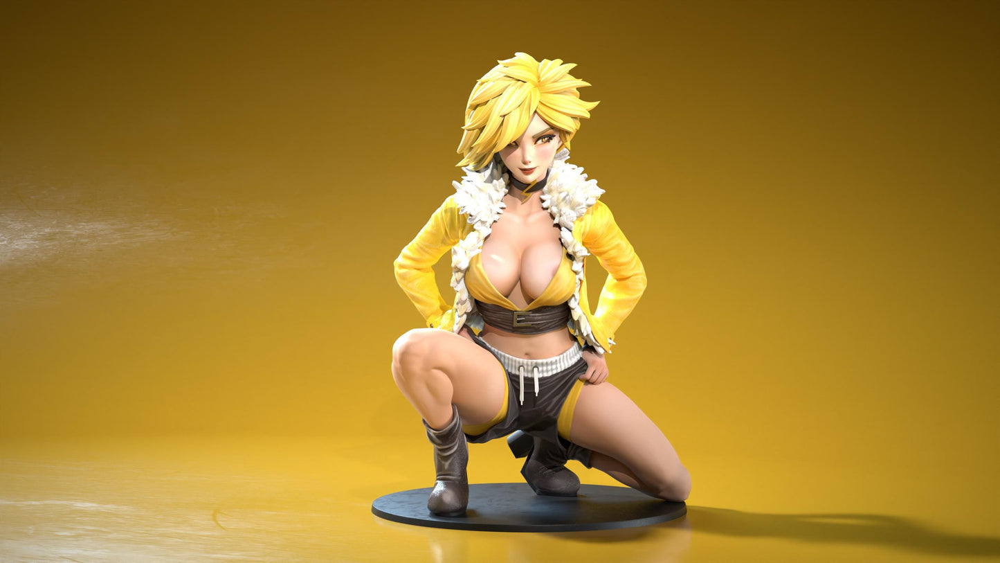 Waifumon Jolin Figure - 160mm - Standard and NSFW Variations - Resin Printed - Siryll Art