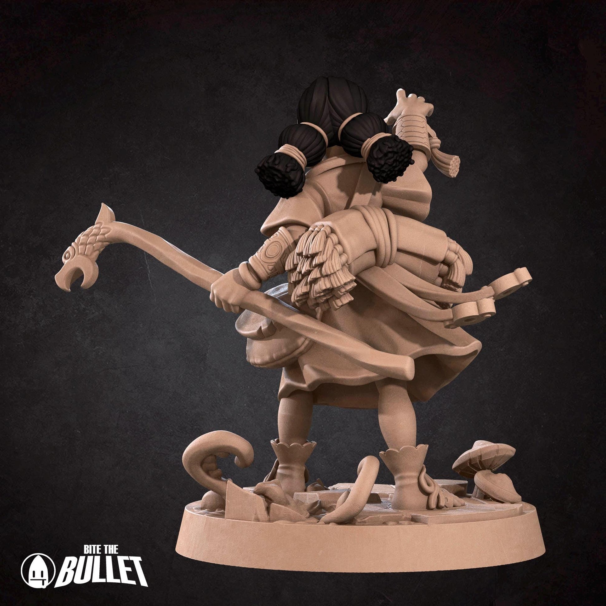Human Summoner Miniature - 28mm / 32mm / 36mm - Bite the Bullet - Resin Printed Figure for D&D, TTRPGs, and Board Games