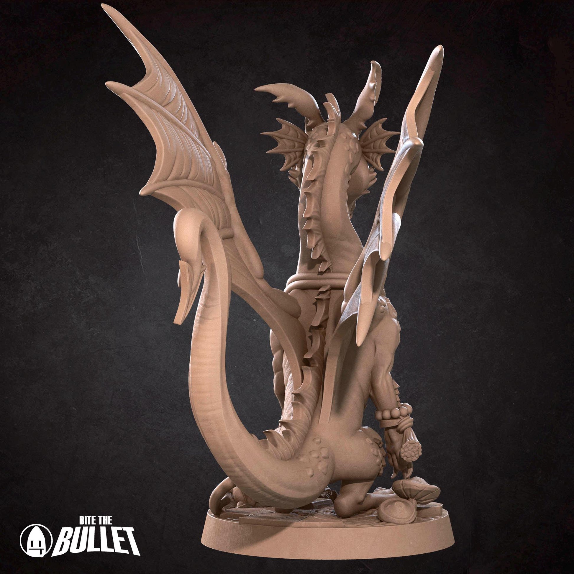 Human Summoner Miniature - 28mm / 32mm / 36mm - Bite the Bullet - Resin Printed Figure for D&D, TTRPGs, and Board Games