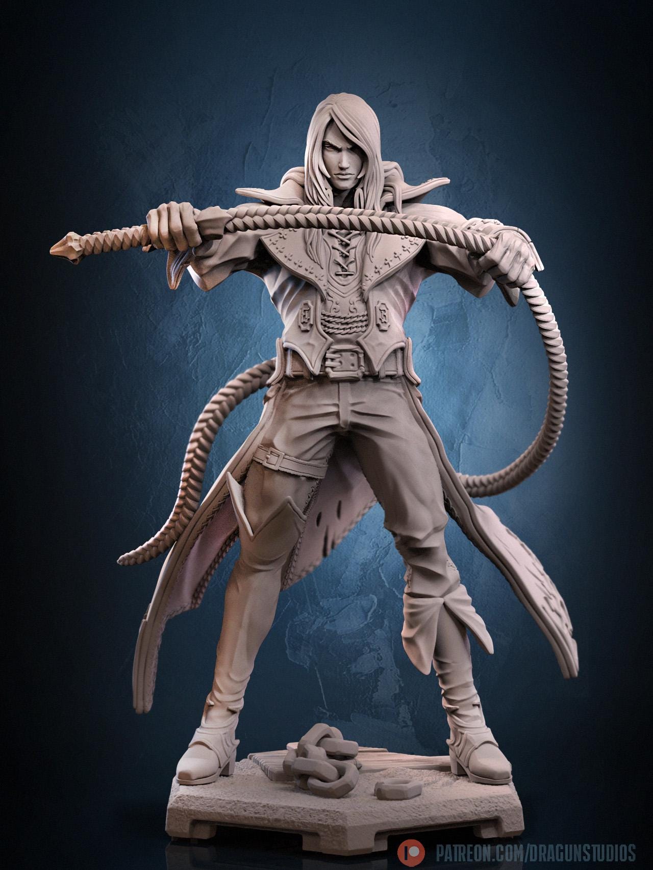 Vampire Dissonant Miniature - 28mm / 32mm / 36mm / 100mm - DraGun Studios