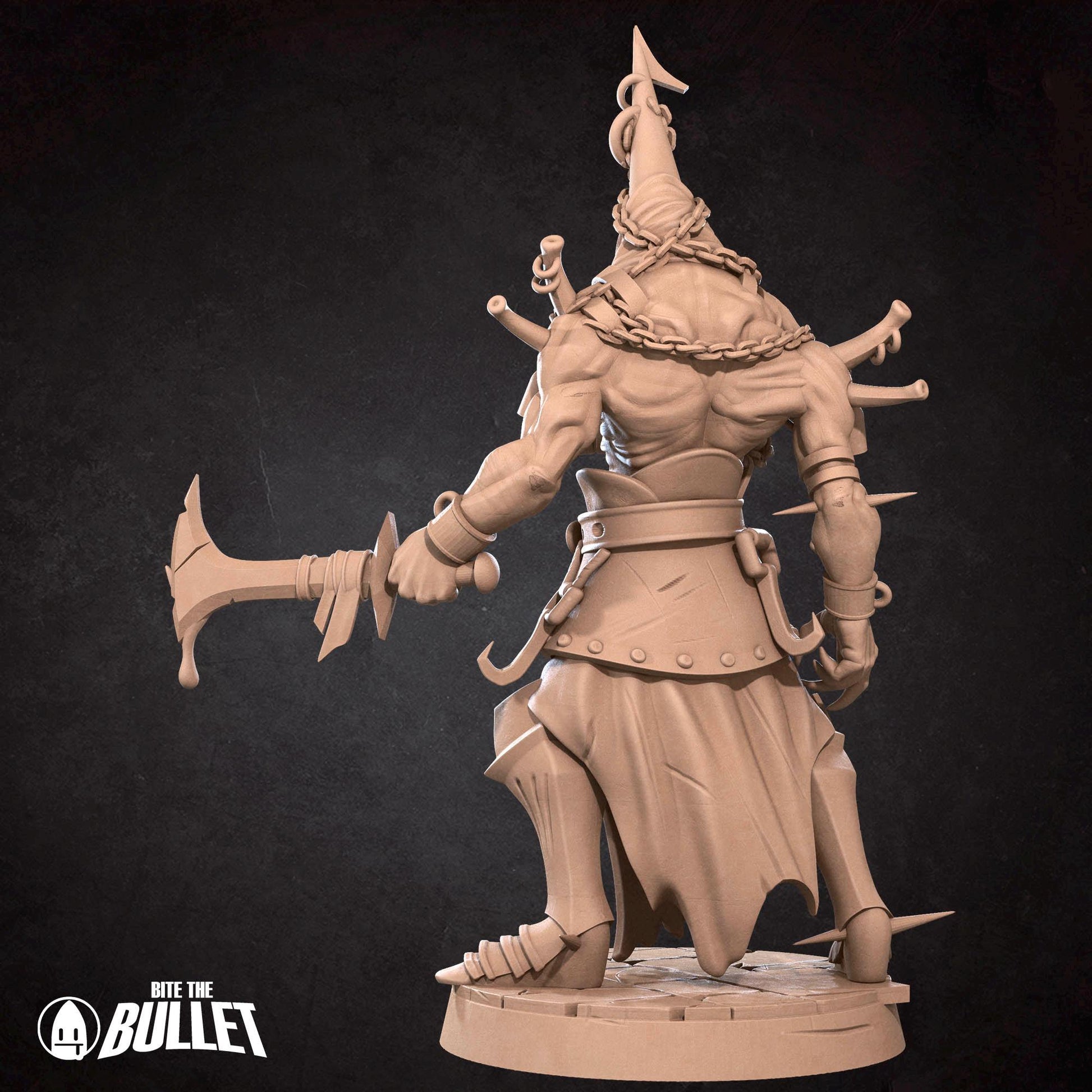 Vampire Abomination Miniature - 28mm / 32mm / 36mm - Bite the Bullet - Resin Printed Figure for D&D, TTRPGs, and Board Games